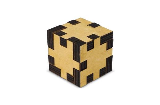 Würfelpuzzle aus Holz Holz