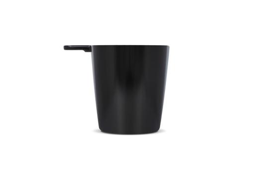 Festival-Shotglas mit Lanyard Transparent schwarz