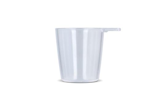 Festival-Shotglas mit Lanyard Transparent weiß
