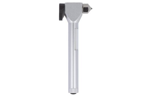 Safety Hammer Car with Flashlight Silver