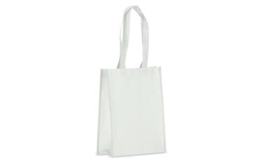 R-PET Carry bag laminated non-woven 24 x 11 x 30cm 105g/m² 