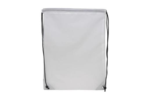 Drawstring bag 210T RPET White