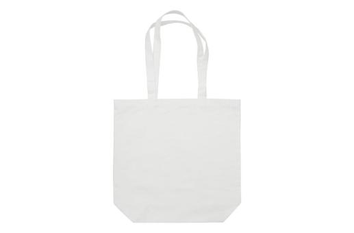 Shoulder bag canvas 250g/m² 41x12x43cm White