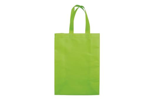 Carrier bag laminated non-woven medium 105g/m² Light green