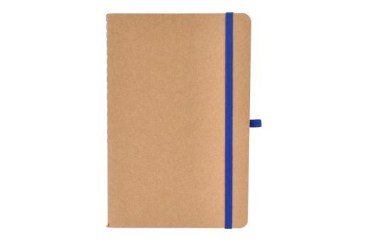 Notizbuch mit flexiblem Einband Kraftpapier A5 Blau