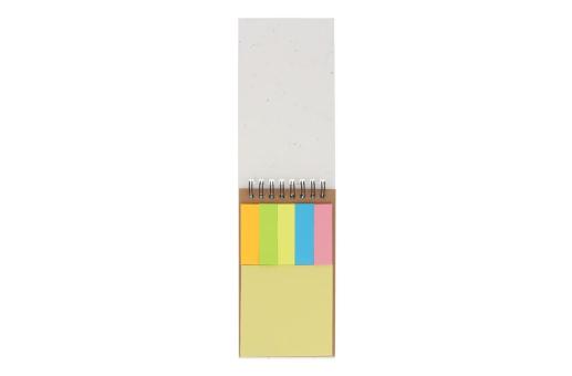 Haftnotizen-Set aus Saatgutpapier Weiß