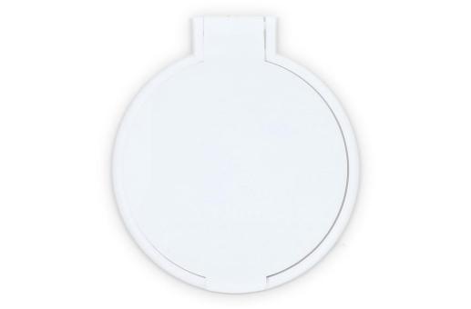 Kleiner kompakter Spiegel Charm Weiß