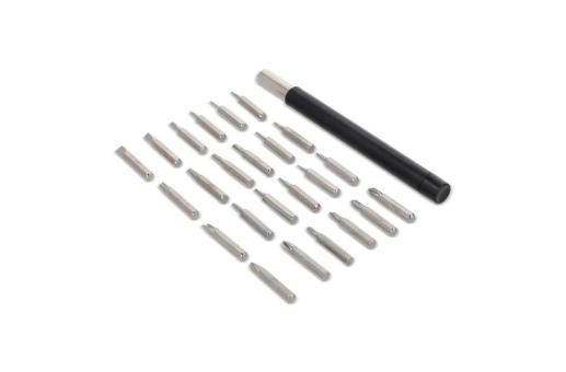 24-in-1 Precision Screwdriver set with organizer Convoy grey