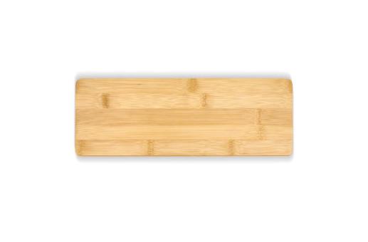 3er Bambus-Käse-Servier-Set Natur