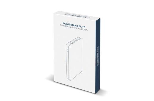 Enjoy Technology Elite Softtouch-Edition Powerbank 8000mAh Dunkelblau