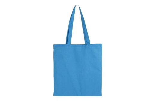 Umhängetasche Baumwolle OEKO-TEX® 140g/m² 38x42cm Hellblau