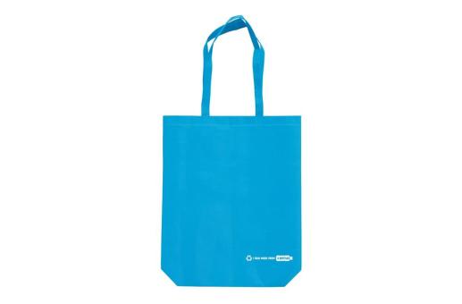 Umhängetasche R-PET 100g/m² Blau