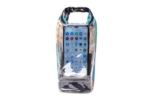 Custom made waterproof bag 2,5L IPX6 Transparent white