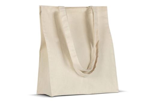 Umhängetasche Baumwoll-Canvas OEKO-TEX® 280g/m² 32x13x40cm Ecru