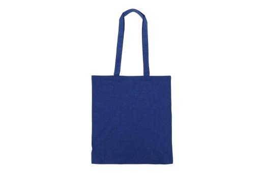 Recycled cotton bag 140g/m² 38x42cm Aztec blue