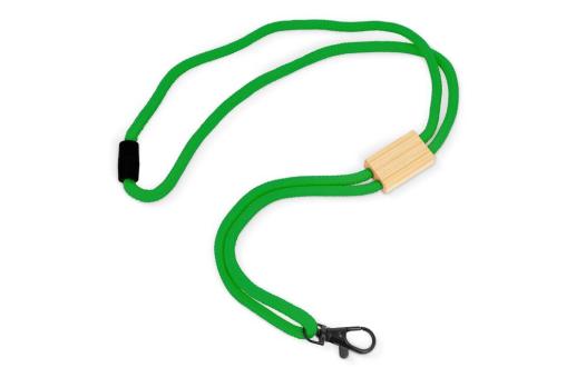 R-PET paracord lanyard Green