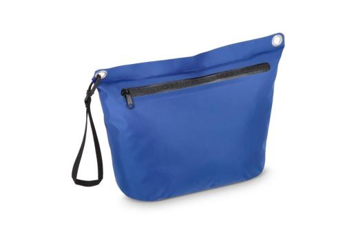 Wasserabweisende Ripstop-Umhängetasche 33 x 23 x 13 cm Dunkelblau