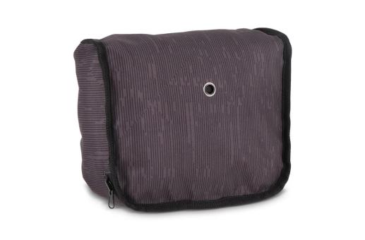 R-PET 600D faltbare Untersitz-Tasche 20L Schwarz