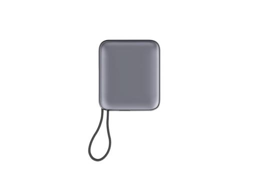 Nova Powerbank 22.5W Power Delivery with built in cables 10000 mAh Dark grey
