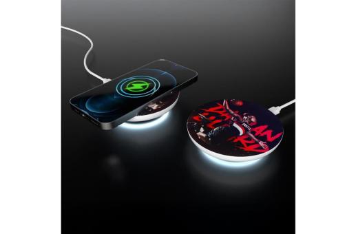 Enjoy Technology Kabelloses Schnellladegerät 15 W mit LED-Anzeige Weiß
