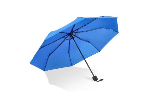 Congo 190T Pongee 21" Faltbarer Regenschirm Blau