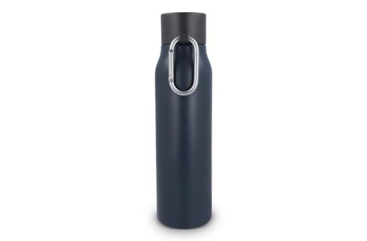 Carabiner matt finish Thermo bottle 600ml Convoy grey