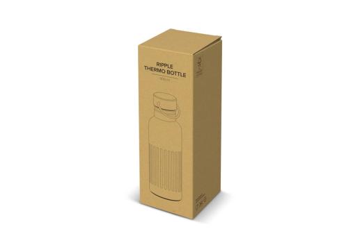 Recycled Stainless steel Thermo bottle 500ml Dark blue