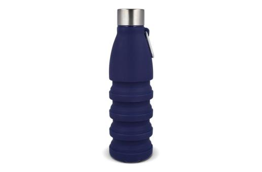 Collapsible Water bottle 550ml Dark blue