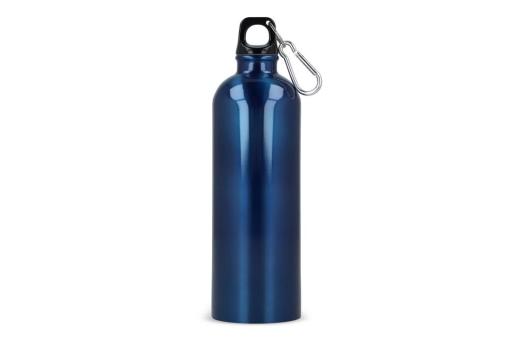 R-Edelstahl einwandige Flasche mit Karabiner 750ml Blau