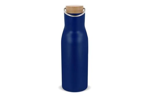 Isolier-Flasche mit Bambusdeckel, 500ml 