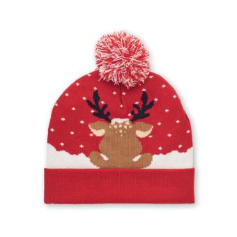 SHIMAS HAT Weihnachtliche Strickmütze Rot