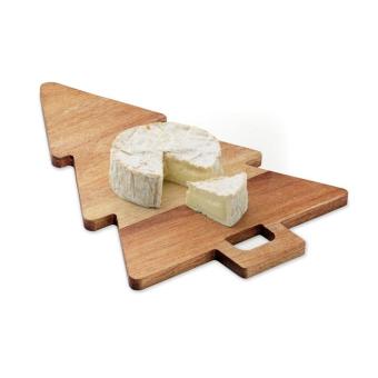 ARBETO Acacia serving board Xmas tree Timber