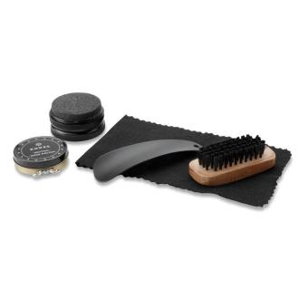 GENTLEMAN Schuhputz-Set Braun