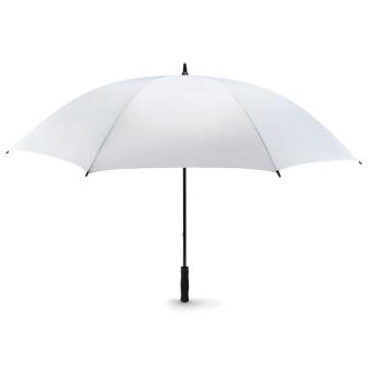 GRUSO Regenschirm mit Softgriff Weiß