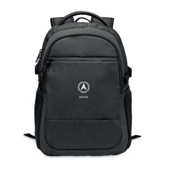 HANA Laptop-Rucksack 600D RPET Schwarz