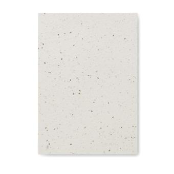SEED BOOK DIN A5 Notizbuch Samenpapier Weiß