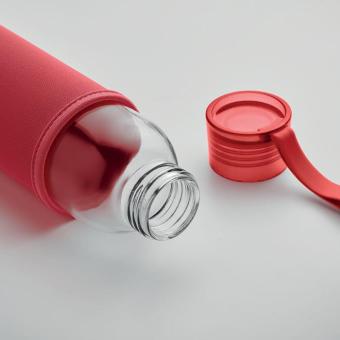 EBOR Flasche recyceltes Glas 500 ml Rot