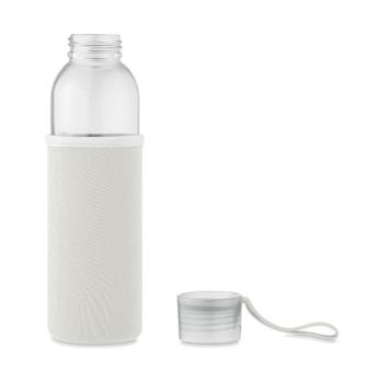 EBOR Flasche recyceltes Glas 500 ml Beige