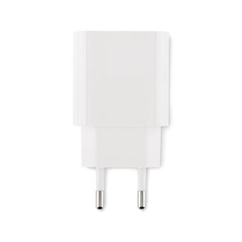 PLUGME 2-Port USB-Ladegerät Weiß