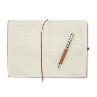 ELEGANOTE Recycled leather notebook set Fawn