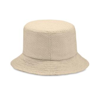 BILGOLA+ BUCKET HAT PAPIERSTROH Beige