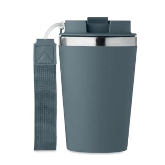 TOPAZ Doppelwandiger Trinkbecher 350 Petrol
