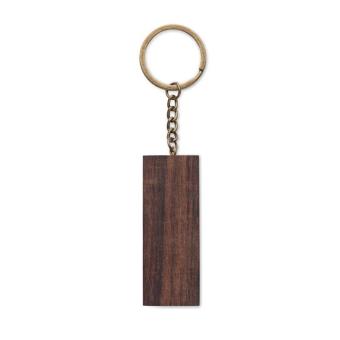 CODE Schlüsselring mit Halter Holz