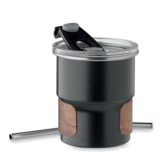 MATE Einwandiger Becher 260 ml Schwarz