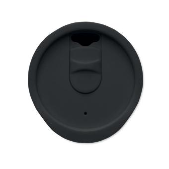 CO Doppelwandiger Becher 300 ml Schwarz