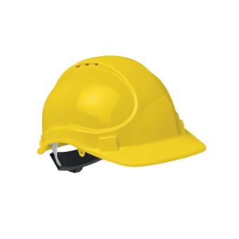 Safety helmet in ABS Yellow
