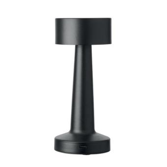HIERLUZ USB-Tischlampe Metall Schwarz