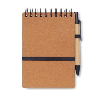 NOTIE Recyceltes Notizbuch-Set Braun
