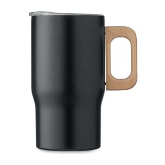 TUMBOO Doppelwandiger Becher 350ml Schwarz