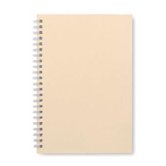 RECARNOTE A5 recycled carton notebook Fawn